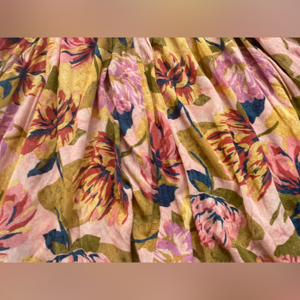 Terra & Sky Off the Shoulder Floral Blouse Women’s Size 1X (16W - 18W) - Picture 10 of 13
